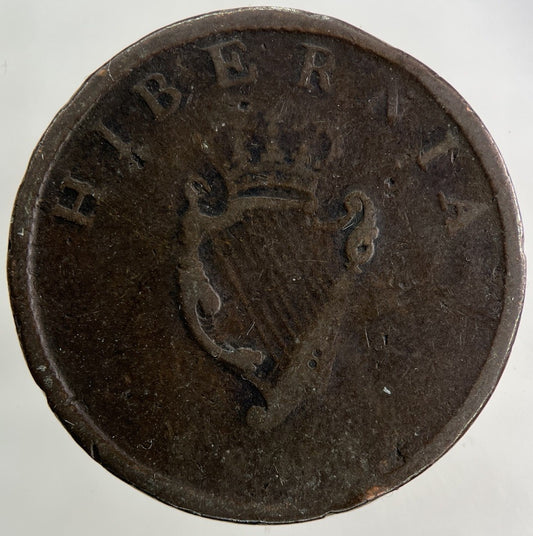 1805 Irish Half - Penny Coin | Collectable Grade