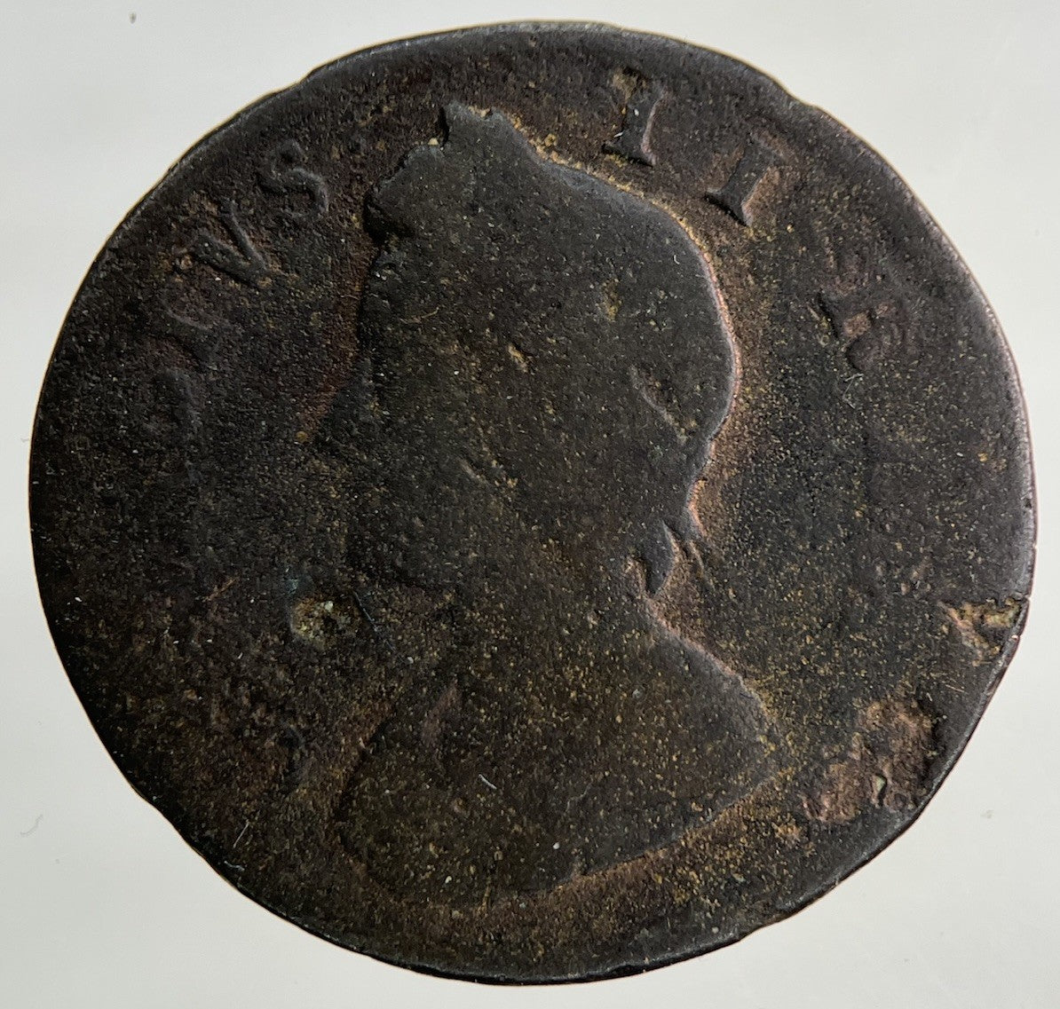 1733 George II 2nd Farthing Coin | Collectable Grade