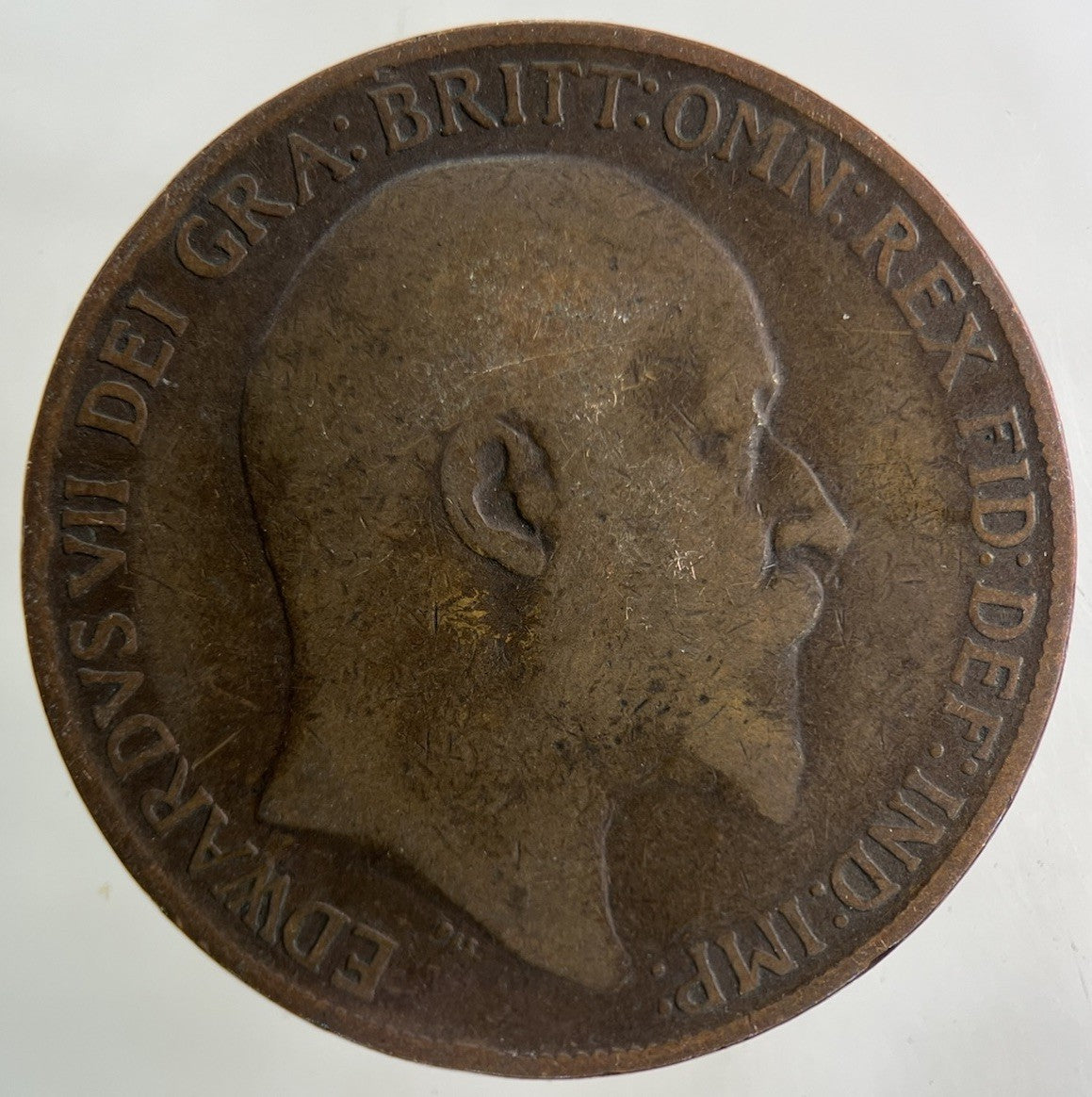 1908 Edward VII One Penny Coin | Collectable Grade