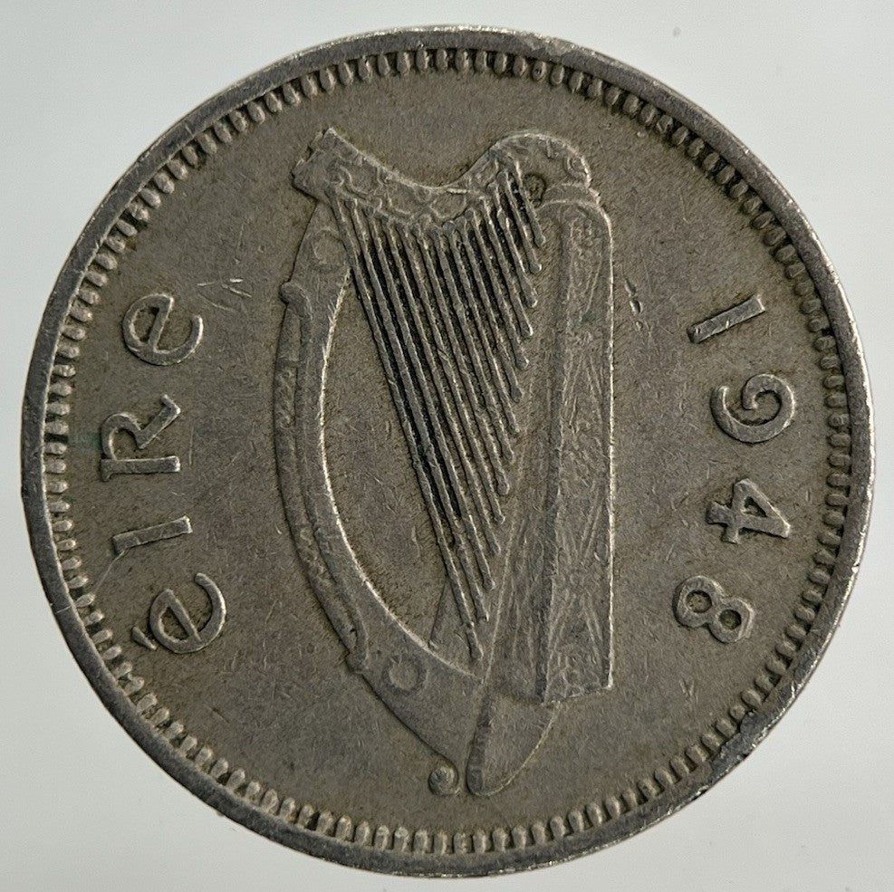 1948 Irish Threepence Coin | Fine Collectable Grade