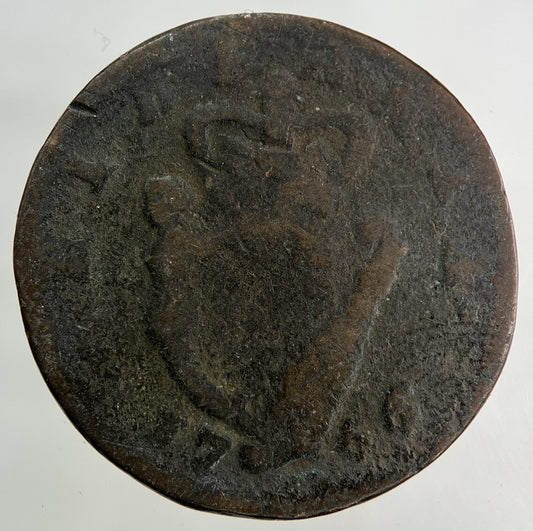 1766 Irish Half - Penny Coin | Collectable Grade