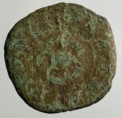 Irish Rose Hammered Farthing Coin | Collectable Grade