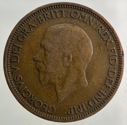1931 George V Half - Penny Coin | Collectable Grade