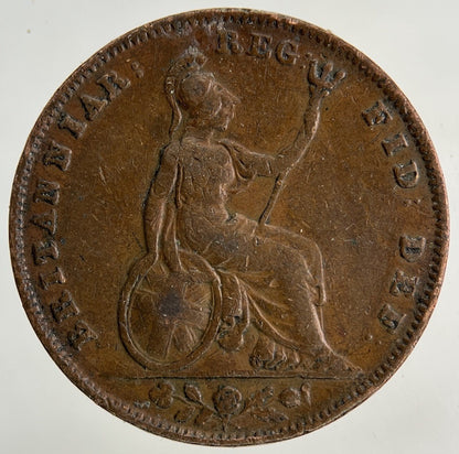 1839 Victoria Farthing Coin | Collectable Grade