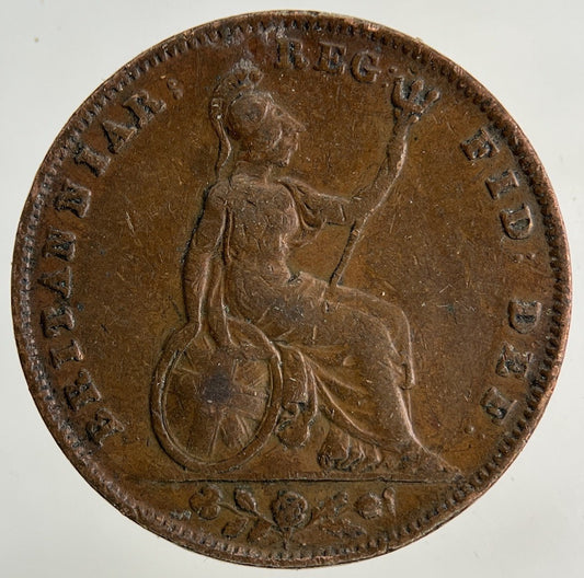 1839 Victoria Farthing Coin | Collectable Grade