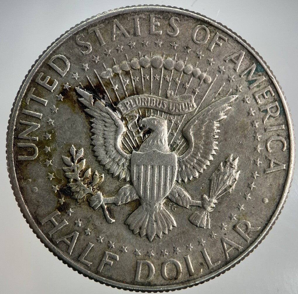 1968 - D US USA Kennedy Half Dollar Silver Coin | Fine Collectable Grade