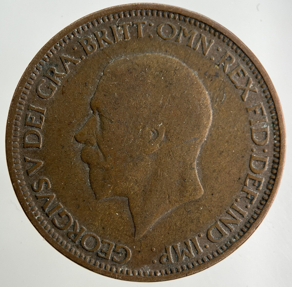 1929 George V Half - Penny Coin | Collectable Grade