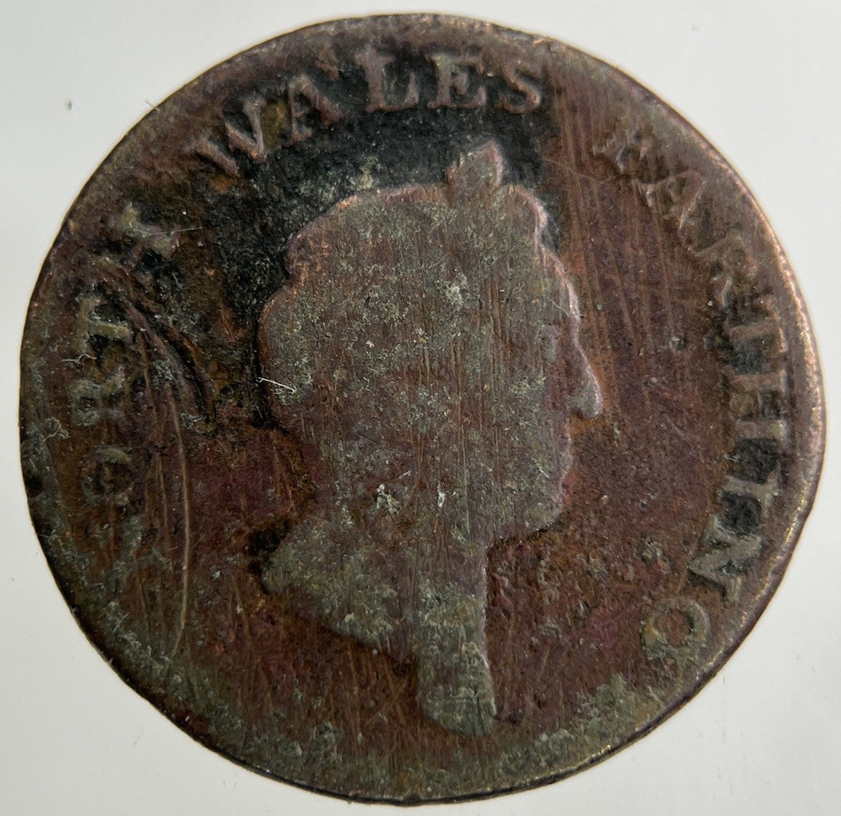 1793 North Wales Farthing Coin | Collectable Grade