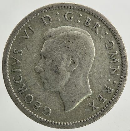 1943 George VI Sixpence Silver Coin | Collectable Grade