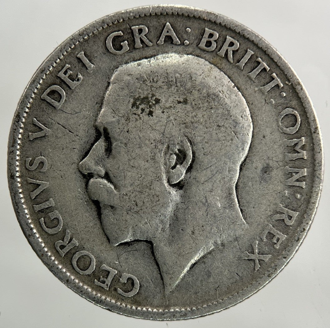 1911 George V Shilling Silver Coin | Fair Grade