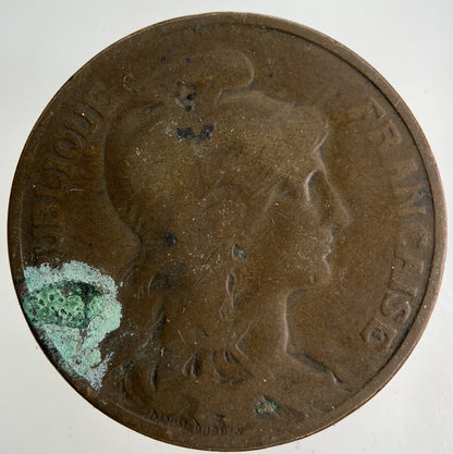1899 France 10 Centimes Coin | Collectable Grade