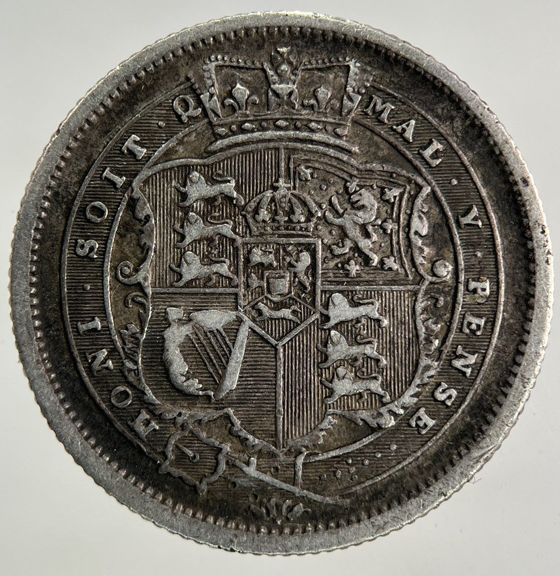 1816 George III 3rd One Shilling Silver Coin | Very High Grade