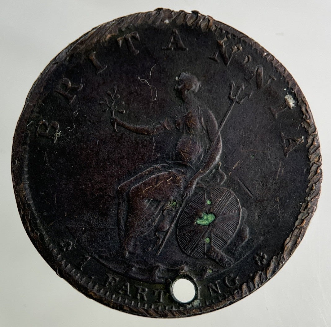 1799 George III 3rd Farthing Coin | Collectable Grade