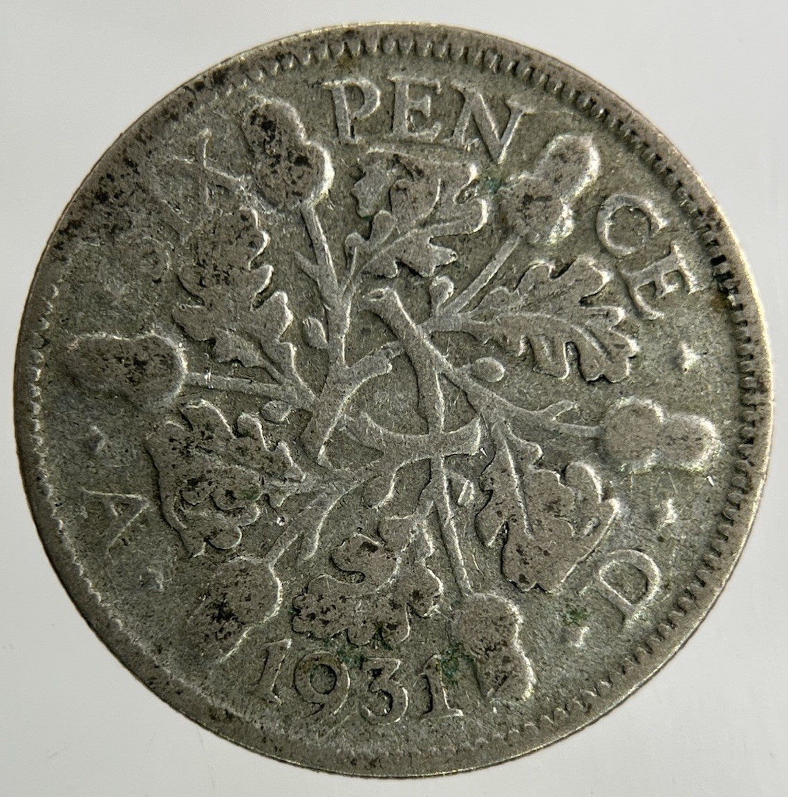 1931 George V Sixpence Silver Coin | Collectable Grade