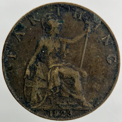 1923 George V Farthing Coin | Collectable Grade