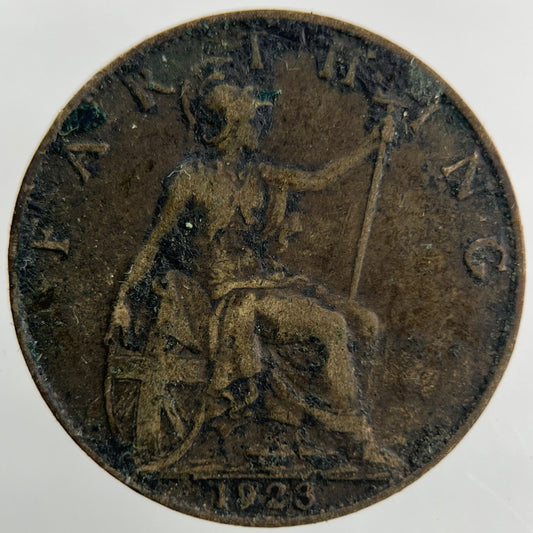 1923 George V Farthing Coin | Collectable Grade