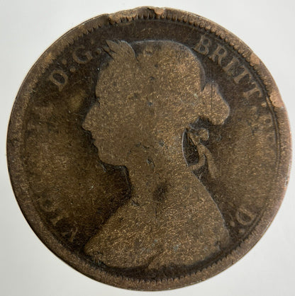 1893 Victoria Half - Penny Coin | Collectable Grade