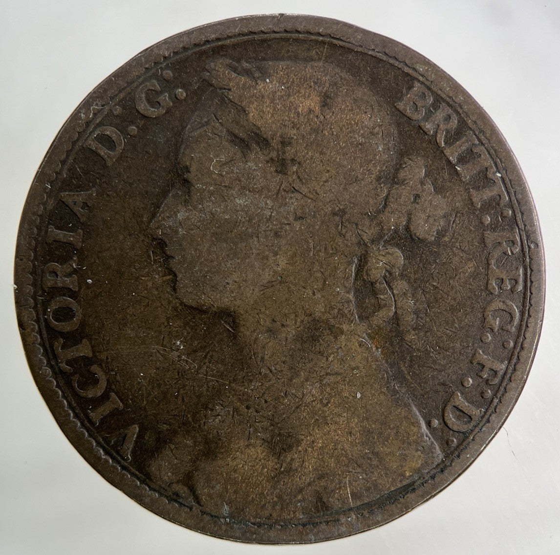 1879 Victoria One Penny Coin | Collectable Grade
