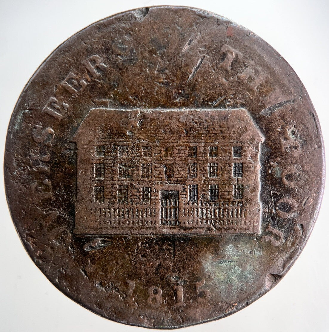 1815 Sheffield One Penny Token Coin | Collectable Grade | a1561