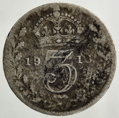 1916 George V Threepence Silver Coin | Collectable Grade