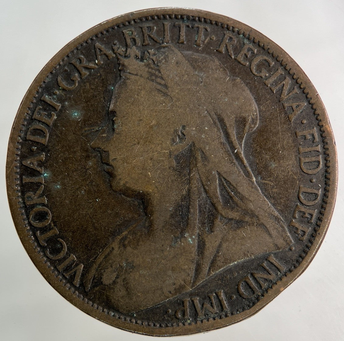 1895 Victoria One Penny Coin | Collectable Grade