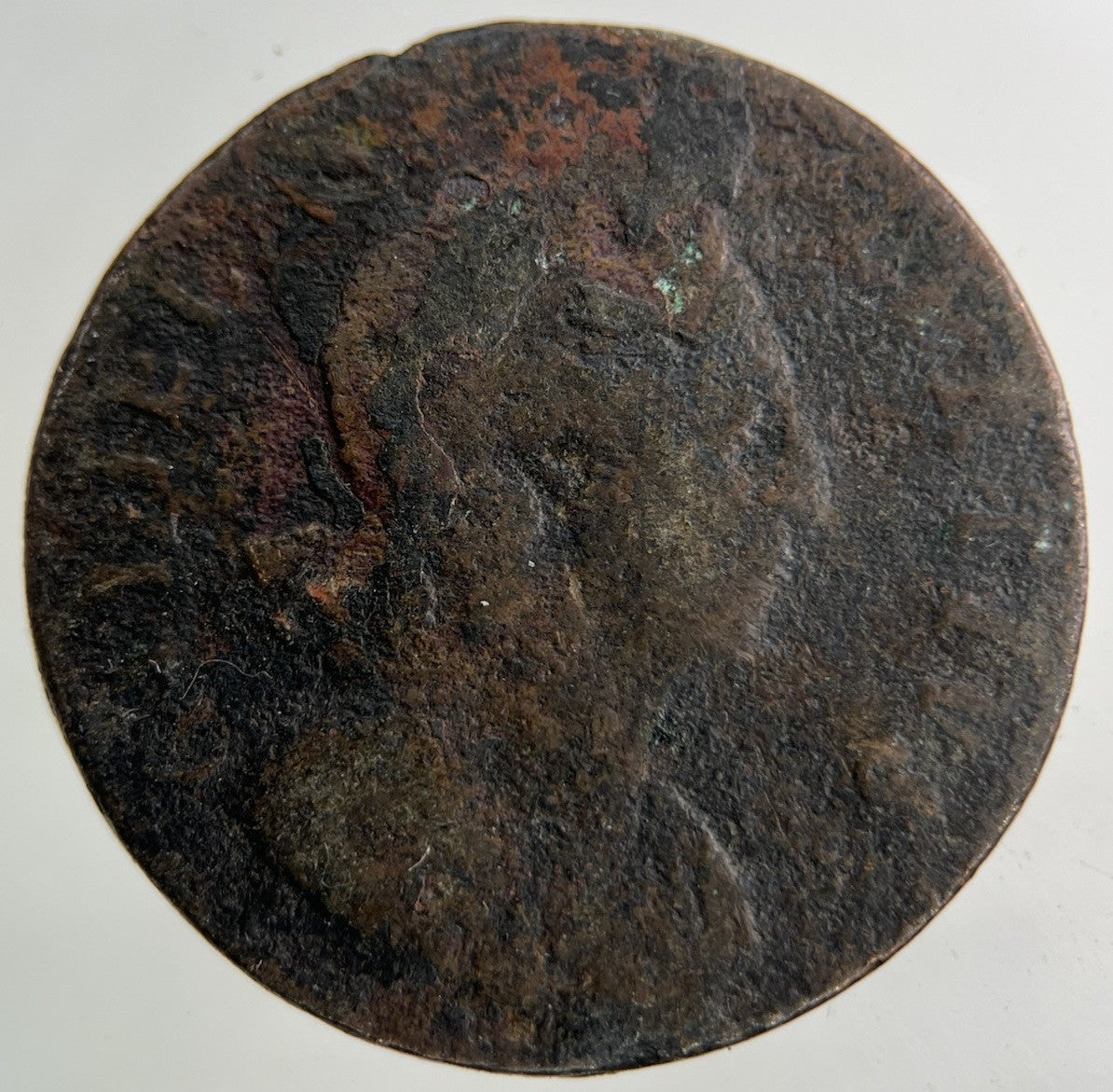 British William III 3rd Half - Penny Coin | Fair Grade