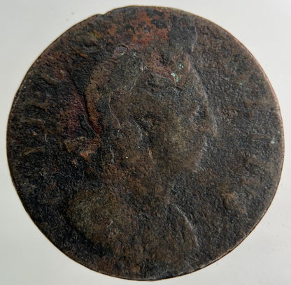 British William III 3rd Half - Penny Coin | Fair Grade