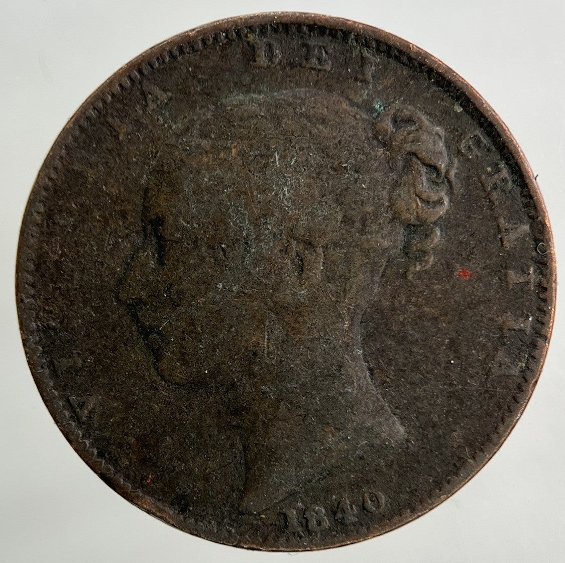 1840 Victoria Farthing Coin | Collectable Grade