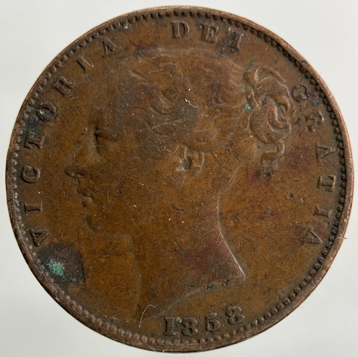 1858 Victoria Farthing Coin | Collectable Grade