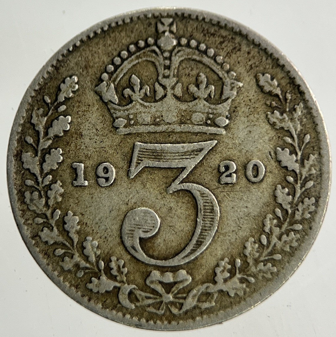 1920 George V Threepence Silver Coin | Collectable Grade