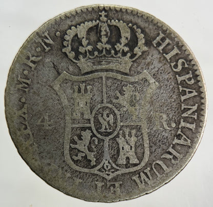 1813 Spain 4 Reales Napoleon Silver Coin | Collectable Grade