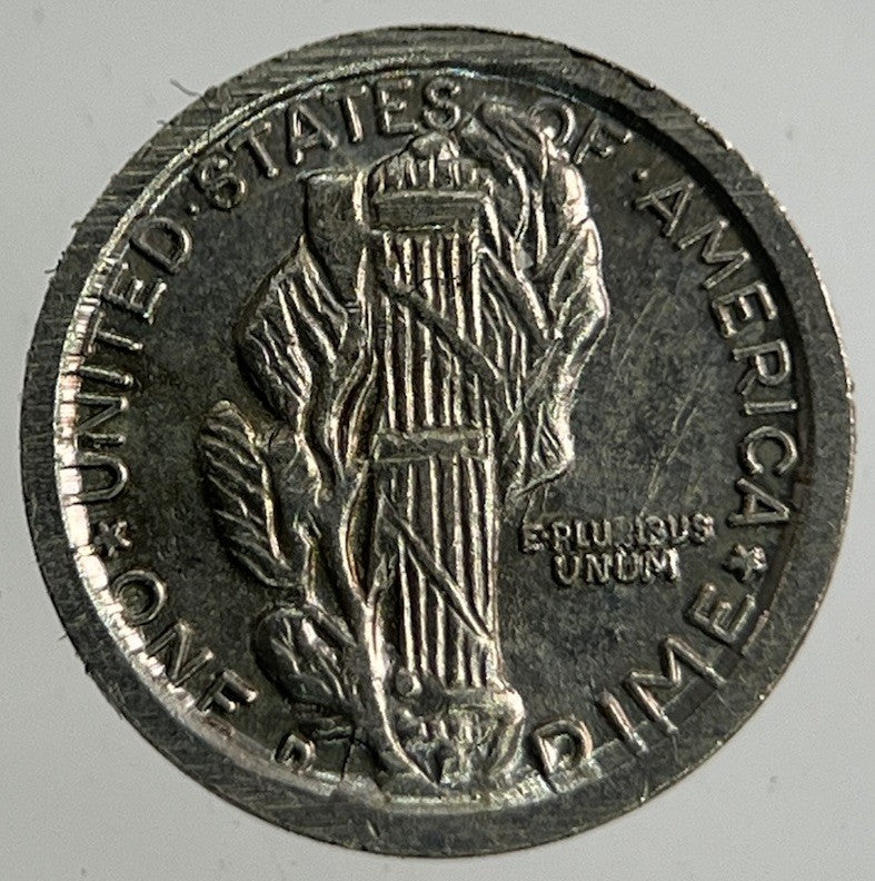 Old Mini Toy Money US USA Dime Token Coin | Collectable Grade