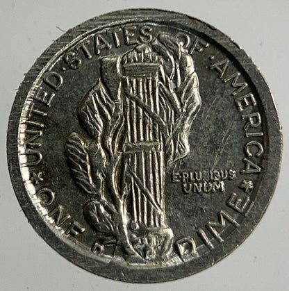Old Mini Toy Money US USA Dime Token Coin | Collectable Grade