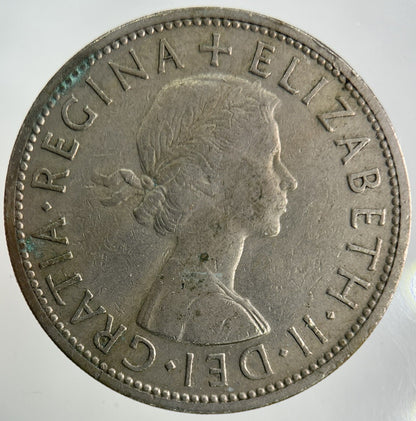 1961 Elizabeth II 2nd Half - Crown Coin | Fine Collectable Grade