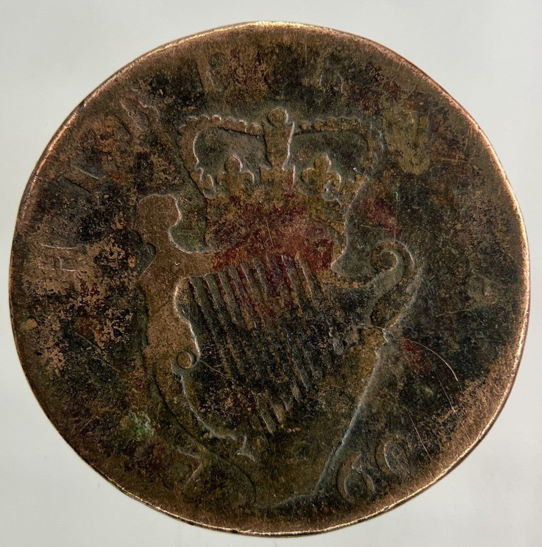 1760 Irish Farthing Coin | Collectable Grade