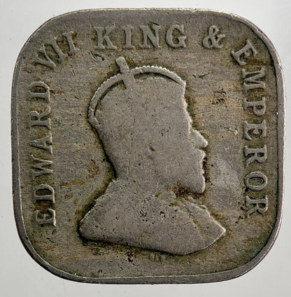 1909 Ceylon 5 Cents Sri Lanka Coin | Collectable Grade