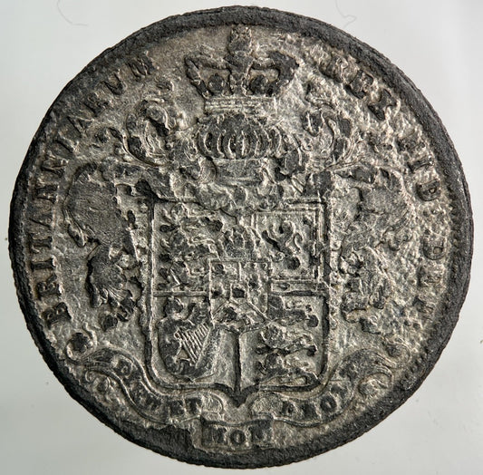 1825 Old Forgery George IV Half - Crown Coin | Collectable Grade