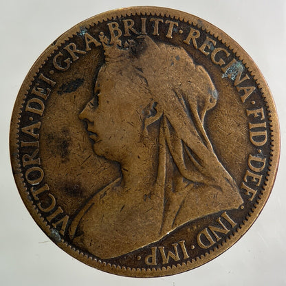 1899 Victoria One Penny Coin | Collectable Grade