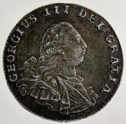 1795 George III 3rd Maundy Two - Pence Silver Coin | Very High Grade