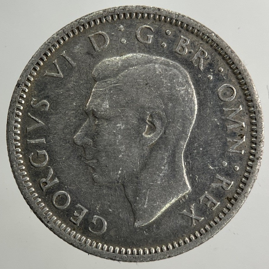 1942 George VI Sixpence Silver Coin | Collectable Grade