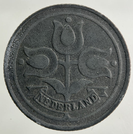 1941 Netherlands 10 Cents Coin | Fine Collectable Grade
