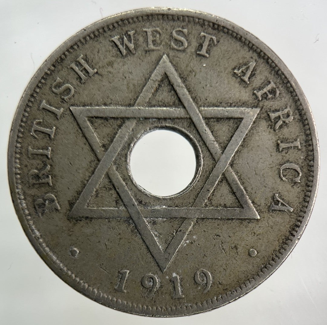 1919 West Africa One Penny Coin | Collectable Grade
