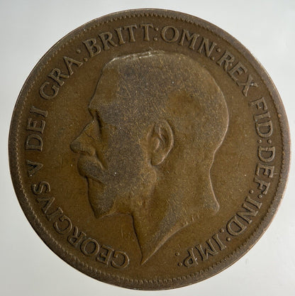 1922 George V One Penny Coin | Collectable Grade