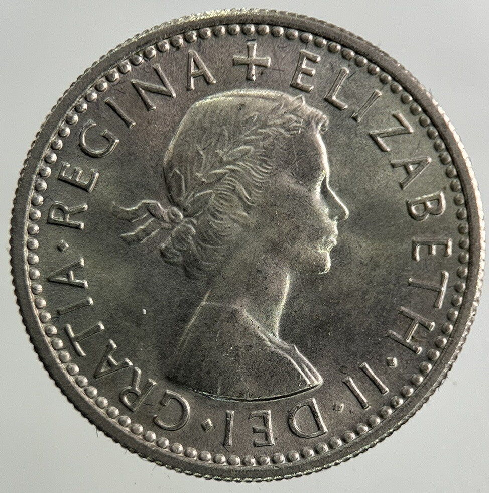 1964 Elizabeth II 2nd Sixpence Coin | Very Fine Grade