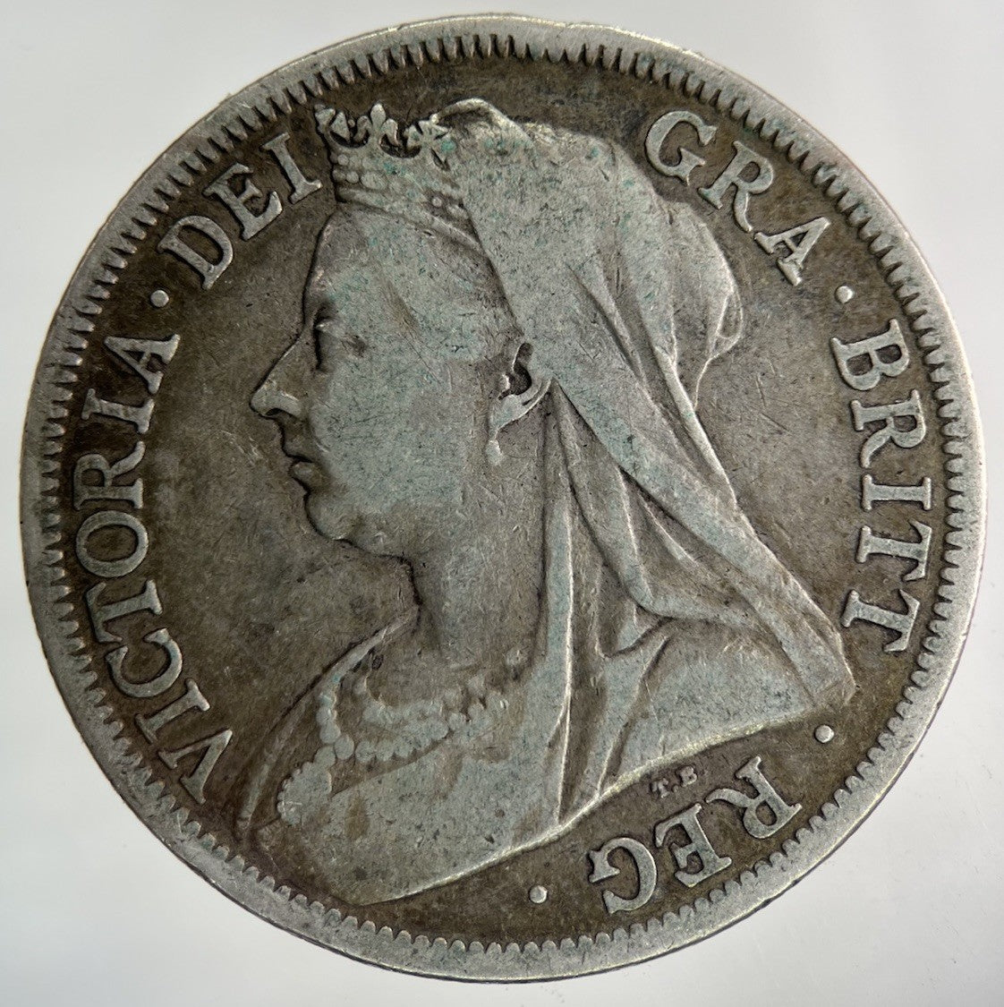 1899 Victoria Half - Crown Silver Coin | Collectable Grade