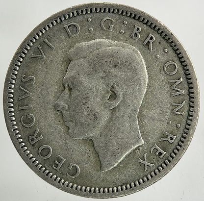 1942 George VI Sixpence Silver Coin | Collectable Grade