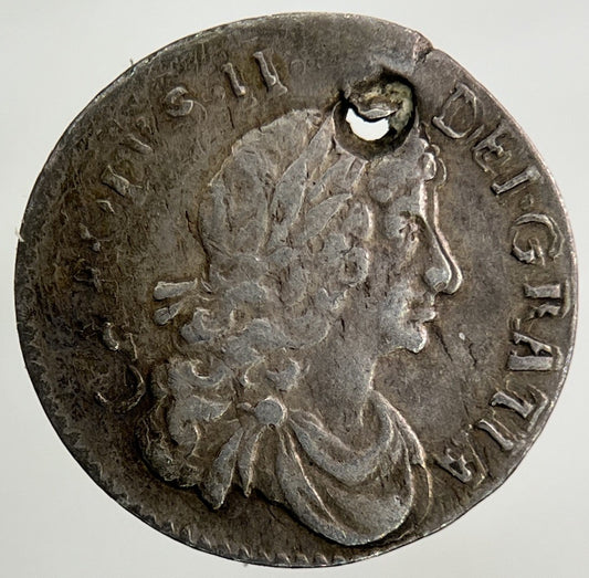 1679 Charles II 2nd Maundy Two - Pence Silver Coin | Fine Collectable Grade
