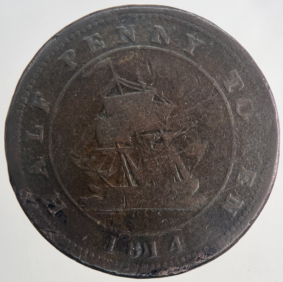 1814 RH Richard Hurd Half - Penny Token | Collectable Grade | a6826