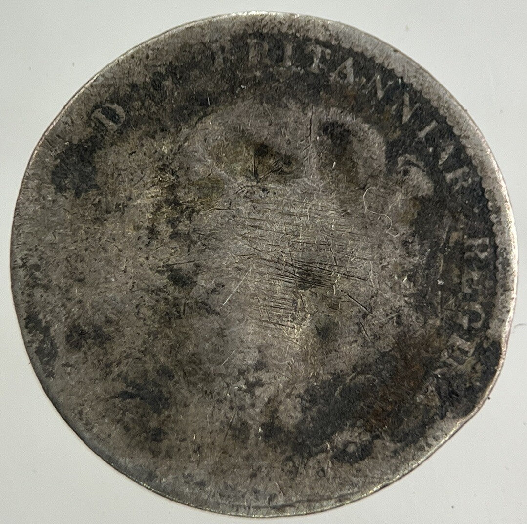 British Victoria Threepence Silver Coin | Fair Grade