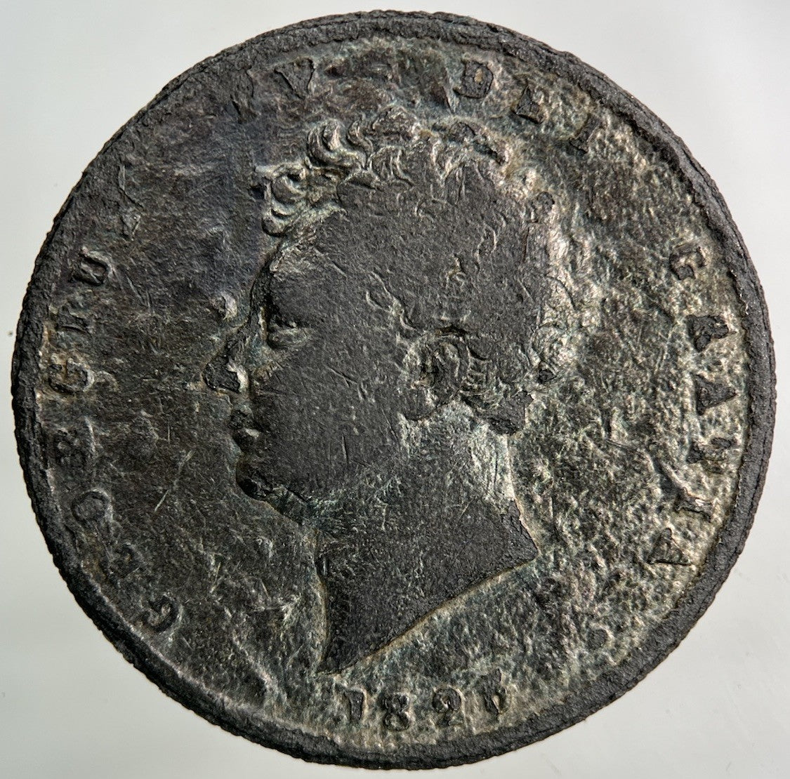 1825 Old Forgery George IV Half - Crown Coin | Collectable Grade